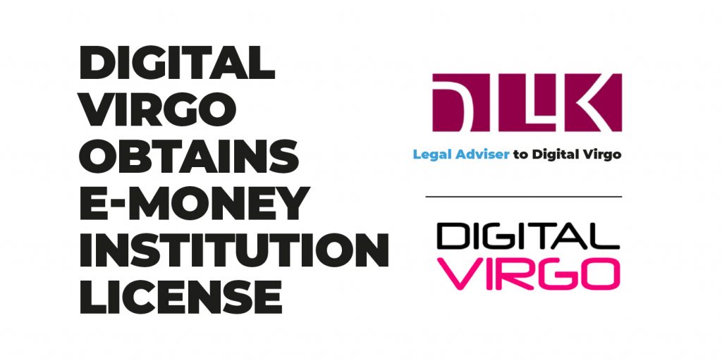 Digital Virgo Obtains E-money Institution Licence