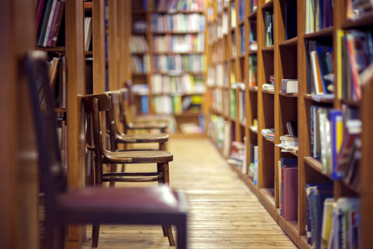 A library in a law school