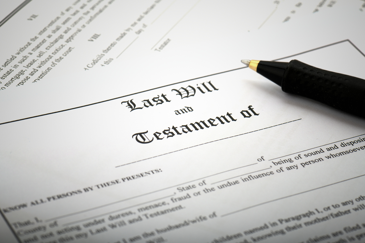 An unsigned copy of a will