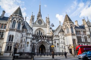 Royal Courts of Justice in London