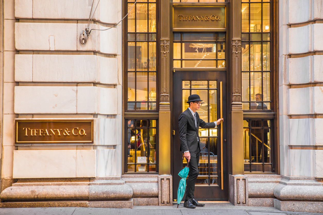 Tiffany & Co. store on Wall Street, NYC