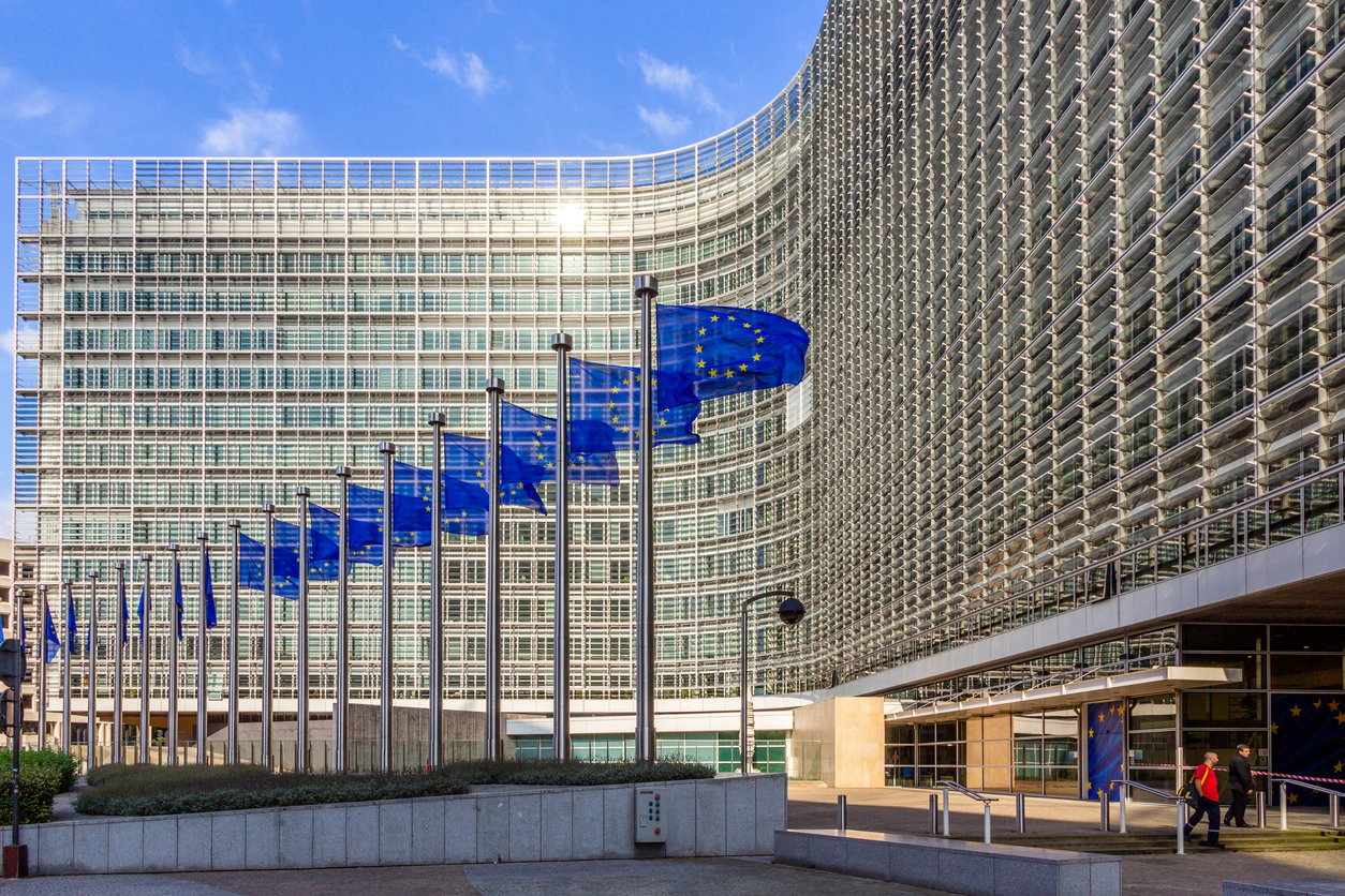 European Union Commission headquarters in Brussels