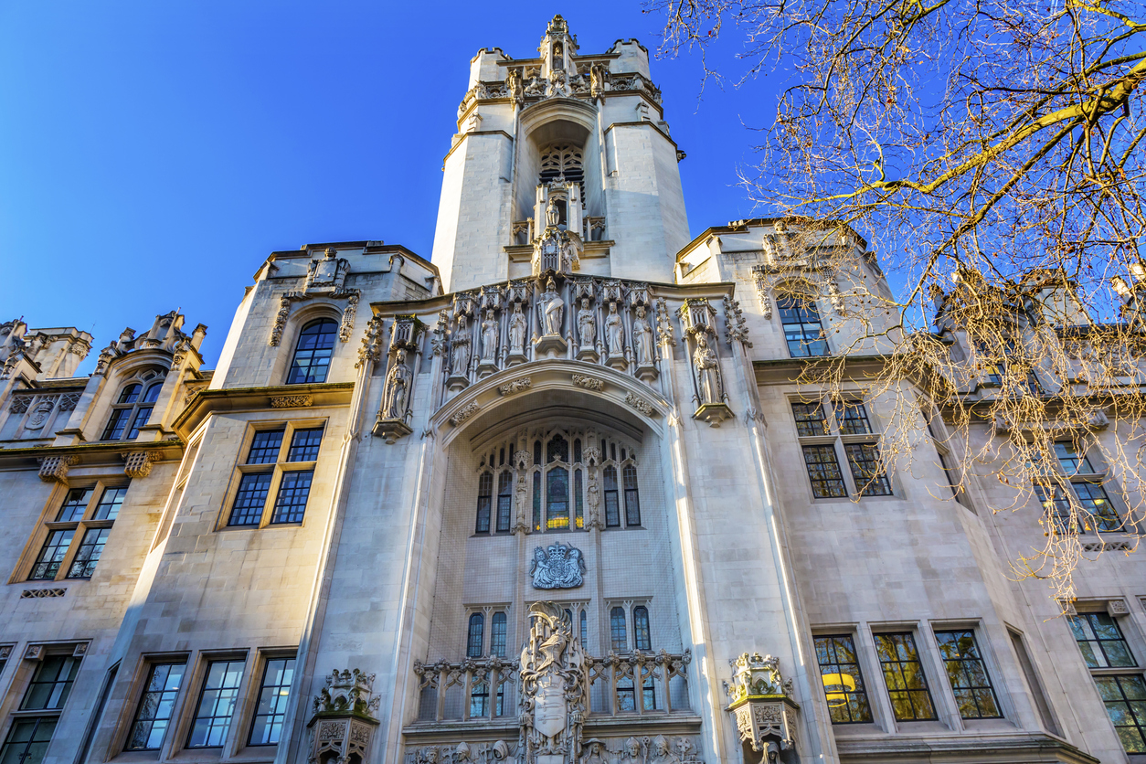 UK Supreme Court at Middlesex Guildhall, Westminster