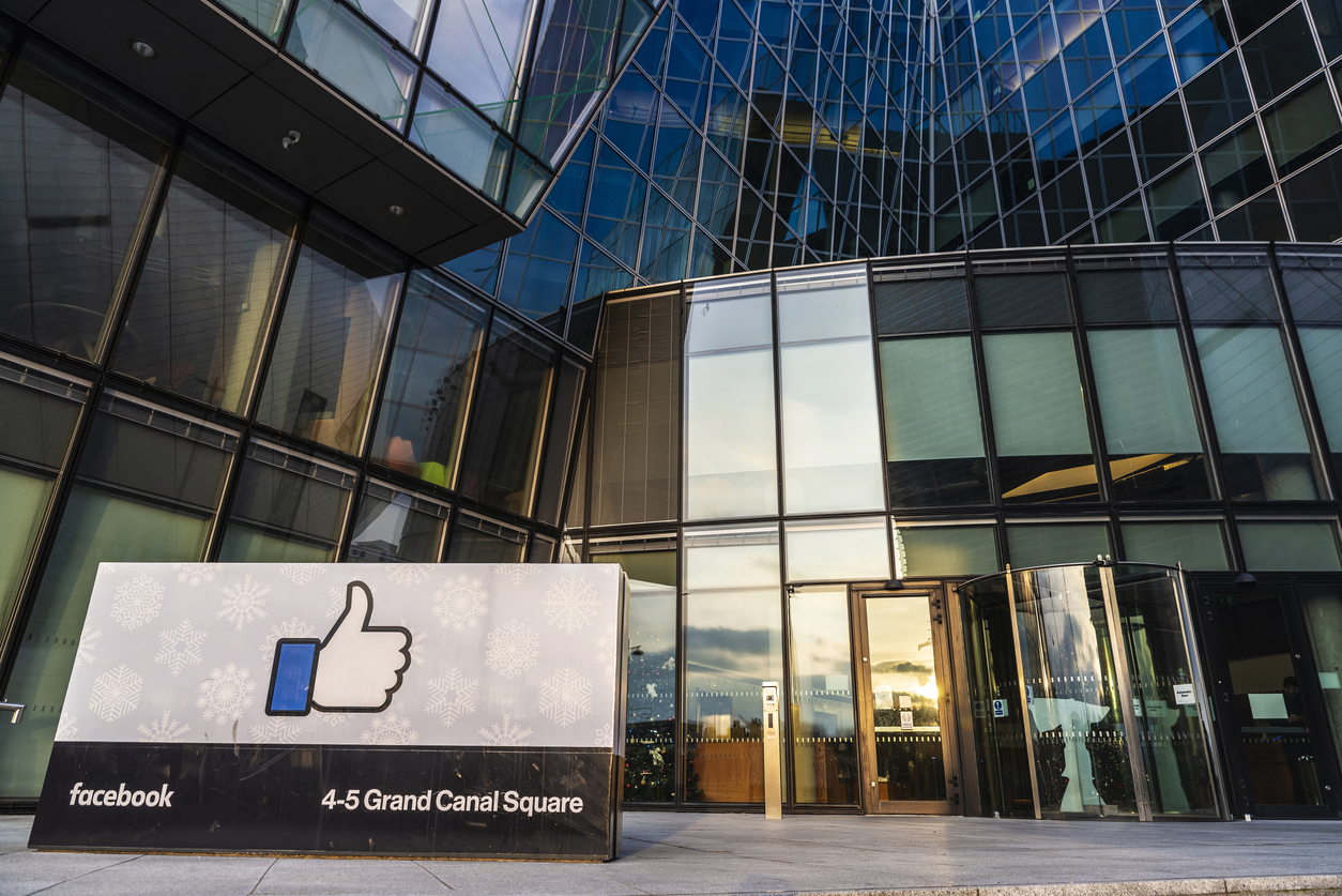 Facebook headquarters in Grand Canal Square, Dublin