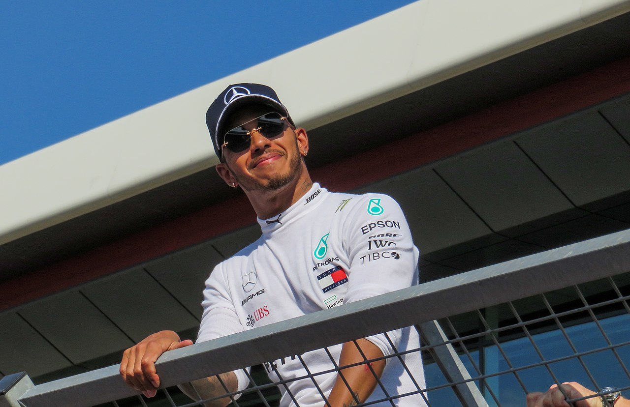 Lewis Hamilton at the 2018 British Grand Prix