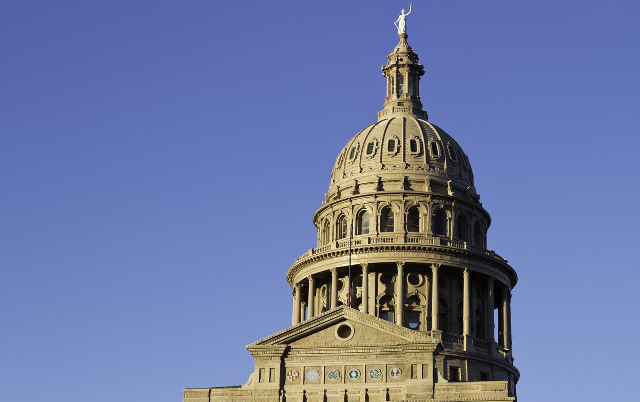 Texas State Capitol building in Austin