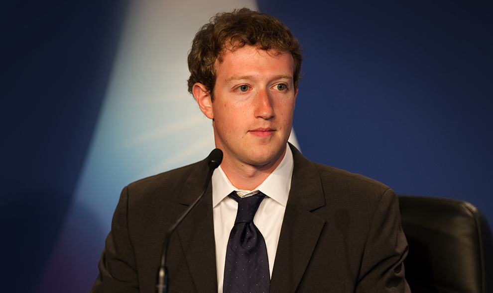 Mark Zuckerberg at G8 in Deauville, France