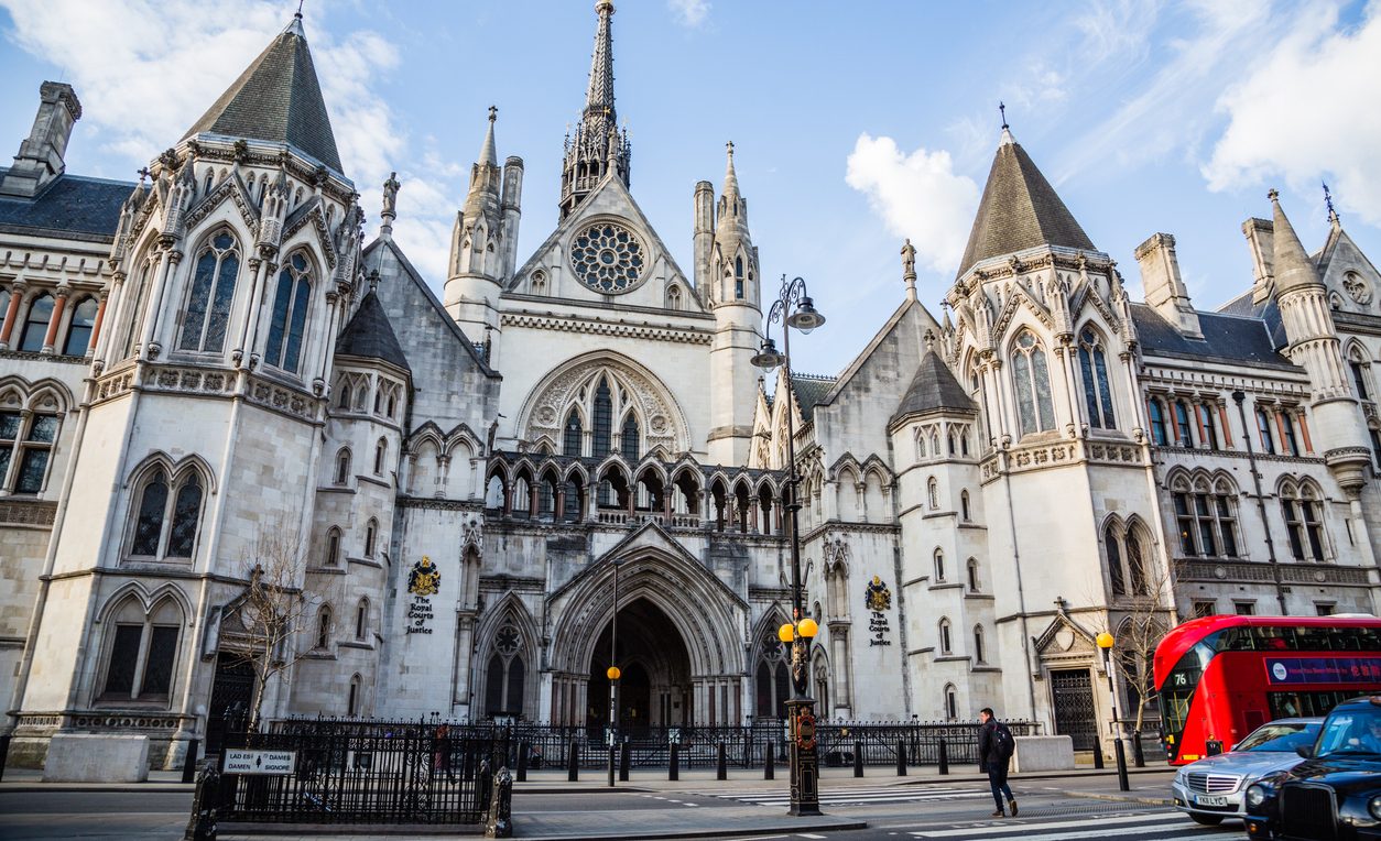 Royal Courts of Justice in London