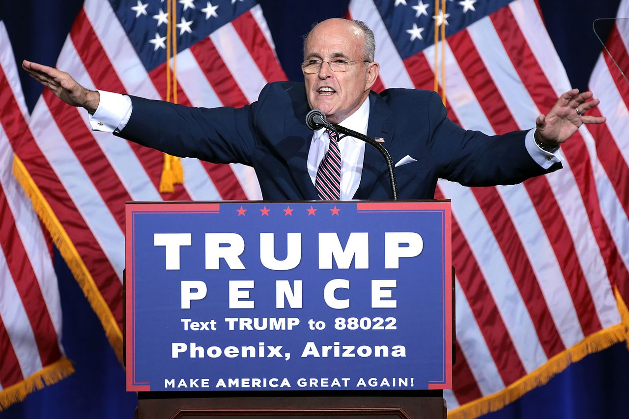 Rudy Giuliani at Phoenix, Arizona rally