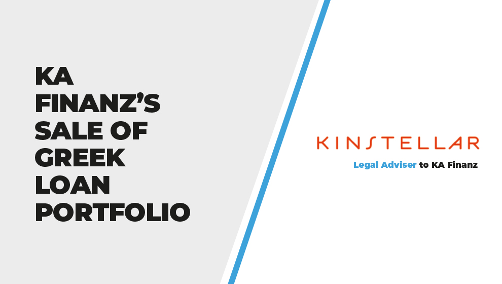 KA Finanz’s Sale of Greek Loan Portfolio