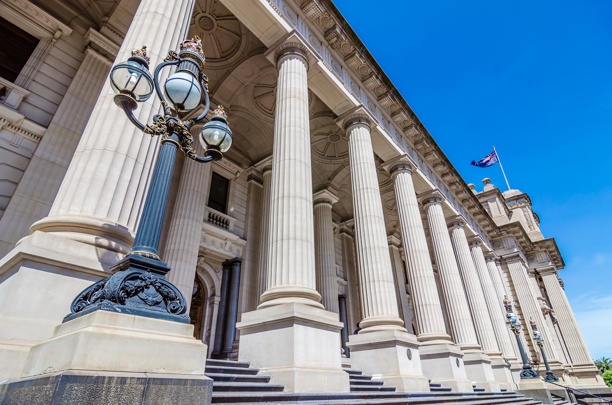 Parliament House in Melbourne, Australia