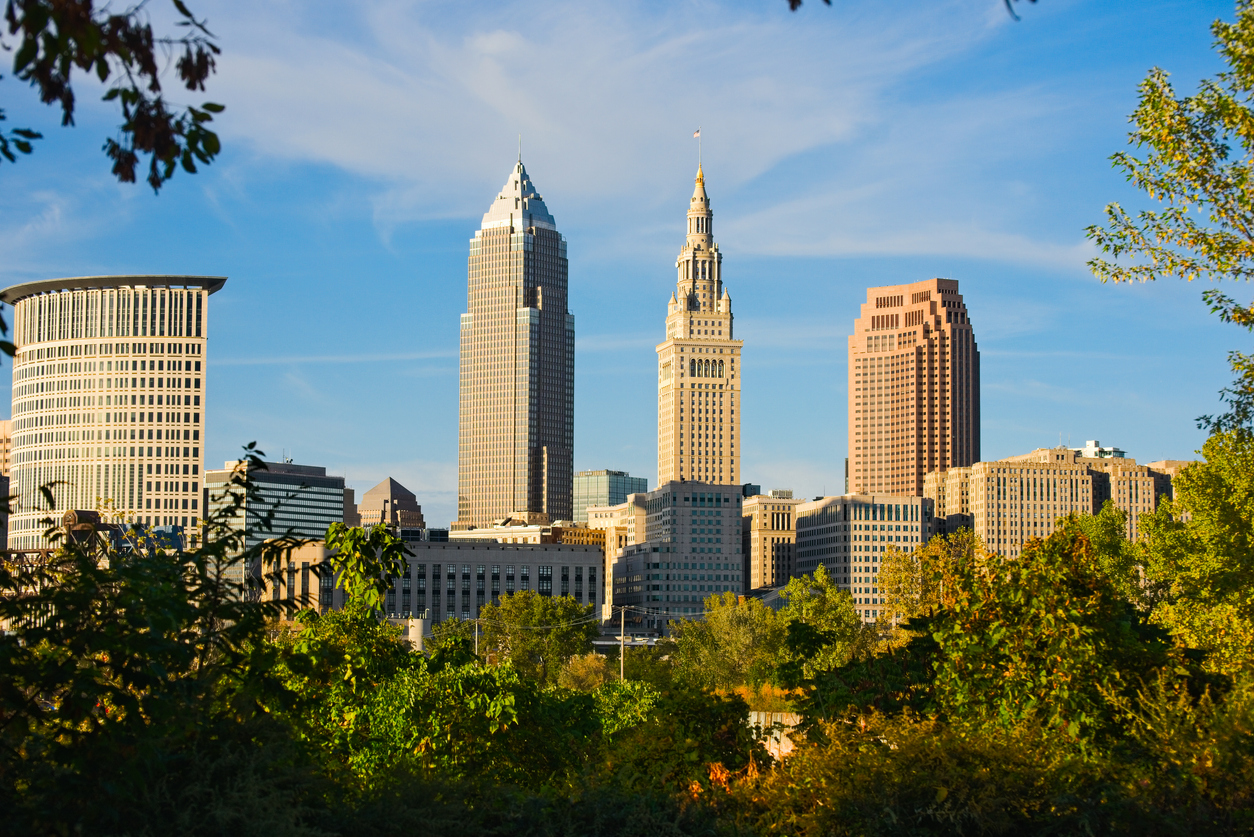 Skyline of downtown Cleveland, Ohio