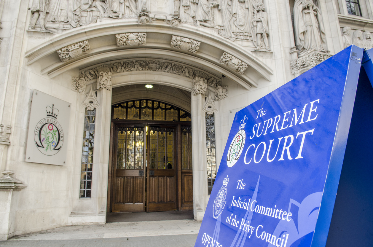 Supreme Court building on Parliament Square, Westminster