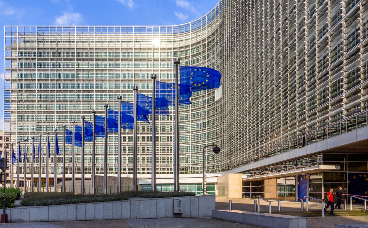 European Union Commission headquarters in Brussels