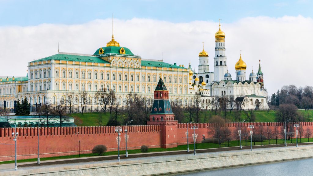 The Kremlin and Novodevichy convent in Moscow