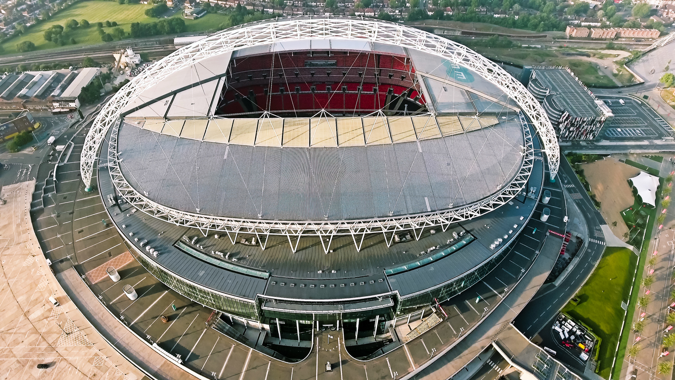 Wembley Stadium in London