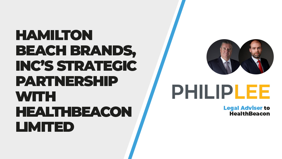 Hamilton Beach Brands, Inc’s Strategic Partnership with HealthBeacon Limited