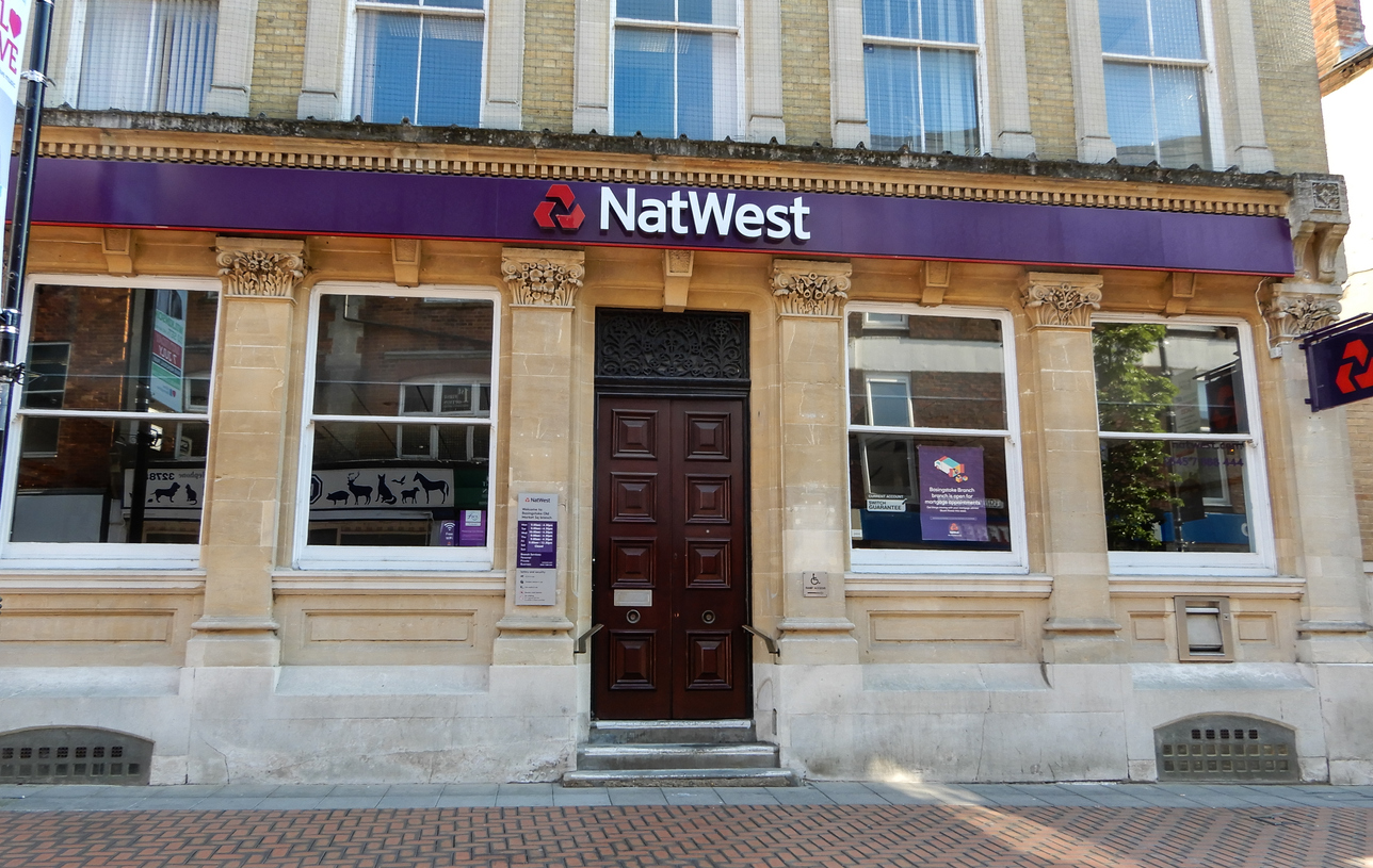 NatWest branch, UK.