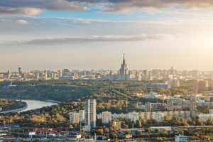 Panoramic view of Moscow