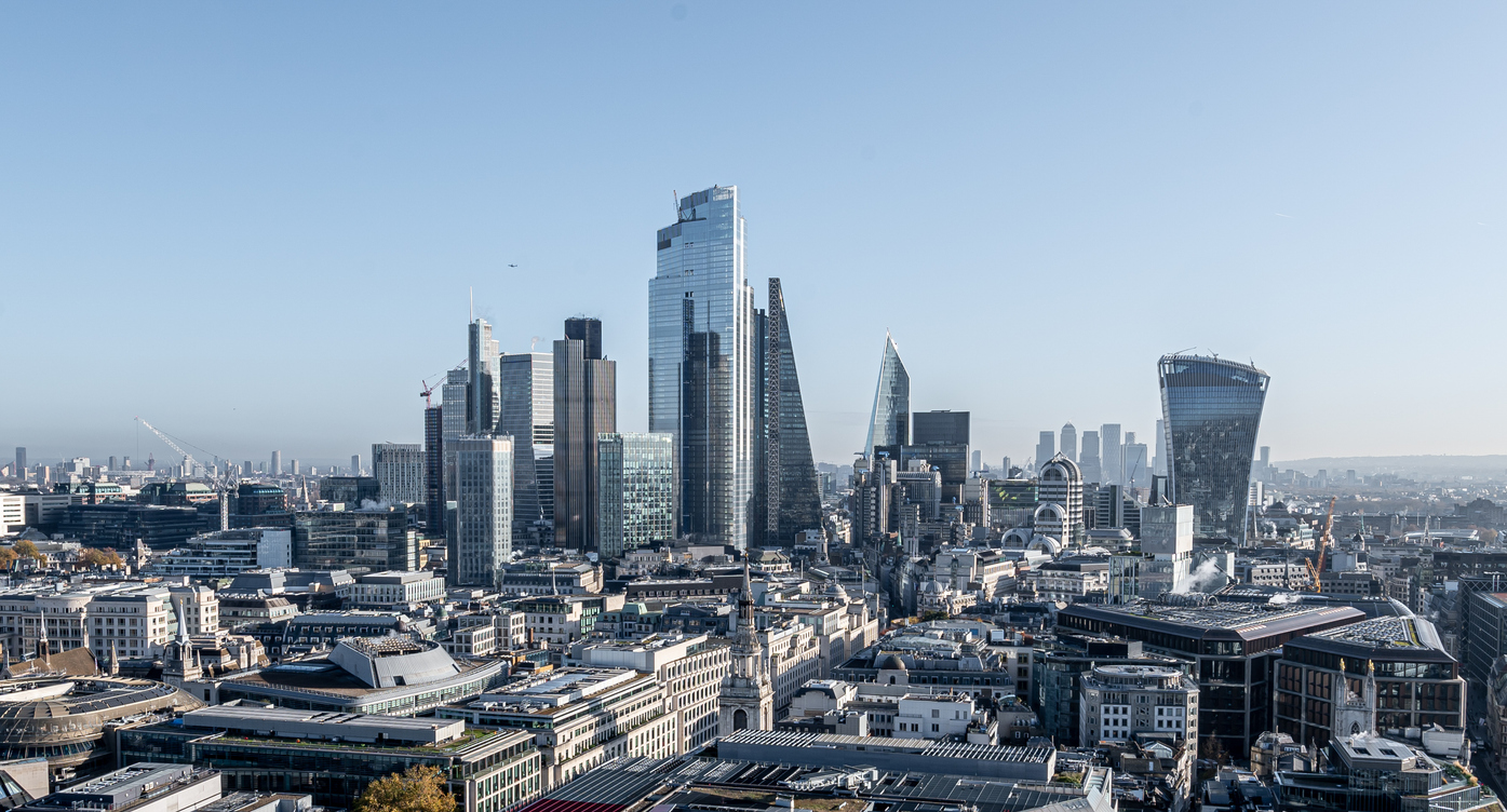 London skyline, UK.