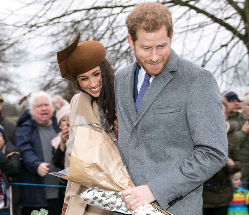 Duchess of Sussex, Meghan Markle, with husband Prince Harry