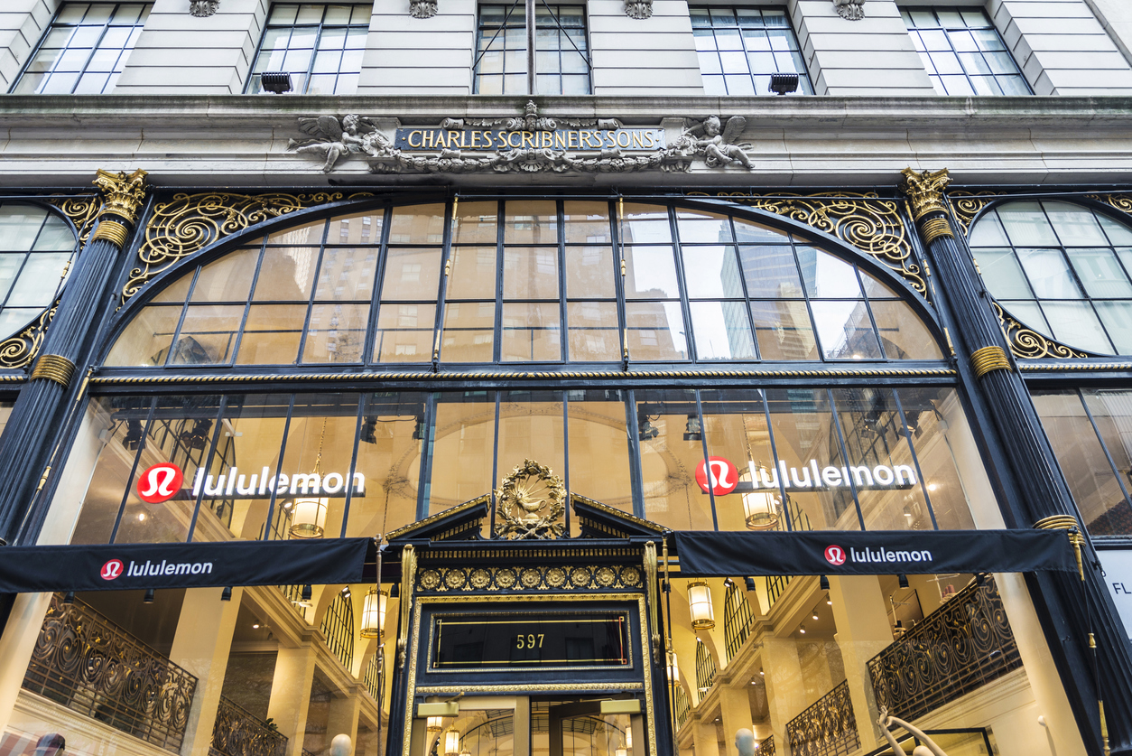 Lululemon store in New York City, USA