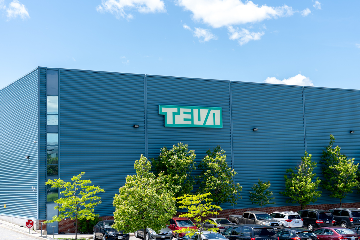 Teva facility surrounded by trees