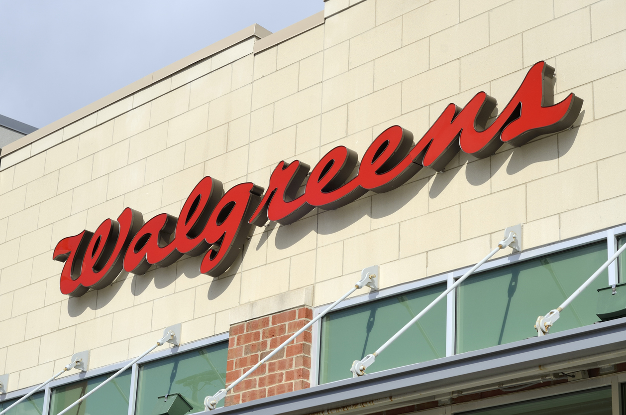 Walgreens pharmacy chain, USA.