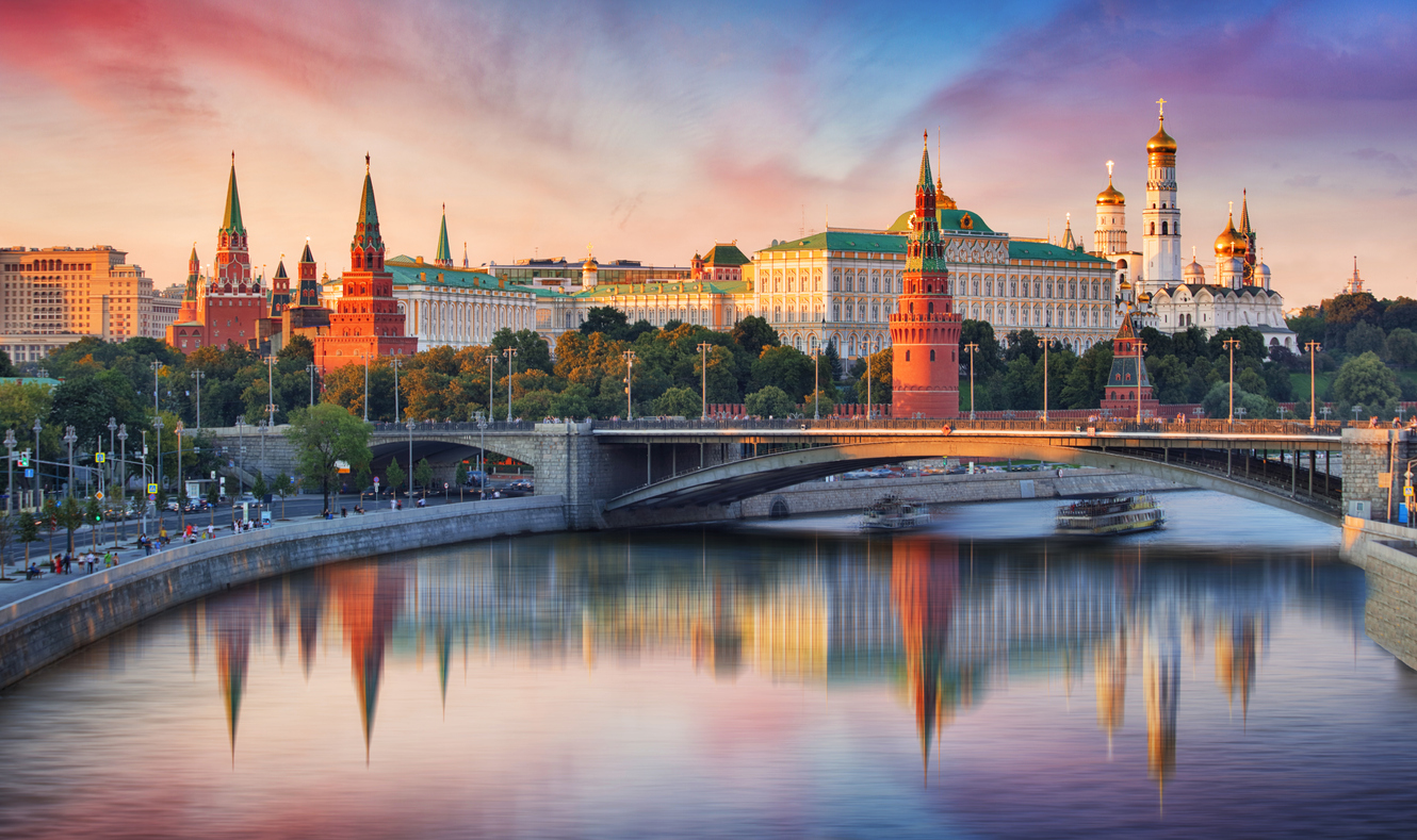 Moscow, Kremlin and Moskva River, Russia