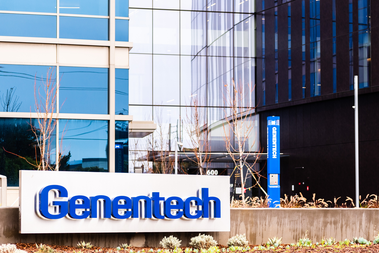 Genentech headquarters in Silicon Valley