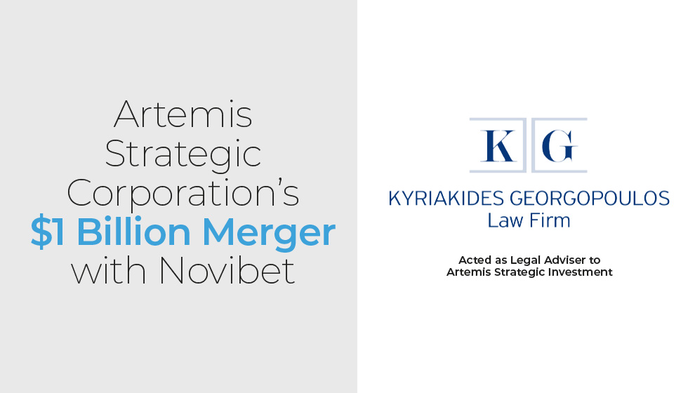 Kyriakides Georgopoulos Law Firm (KG) advised on the deal.