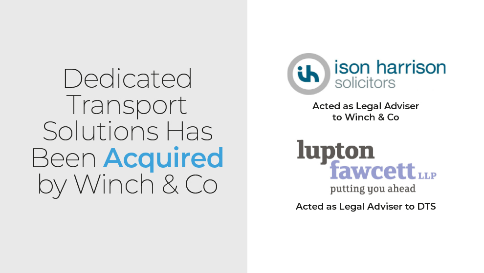 Ison Harrison Solicitors advised on the deal.