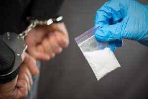 Police detention drug courier