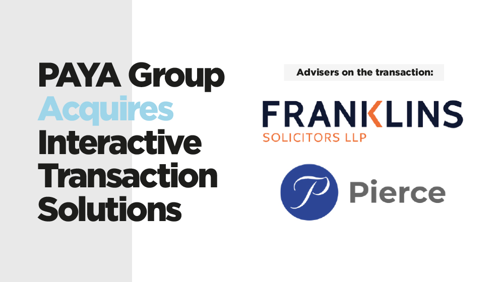 PAYA Group Acquires Interactive Transaction Solutions