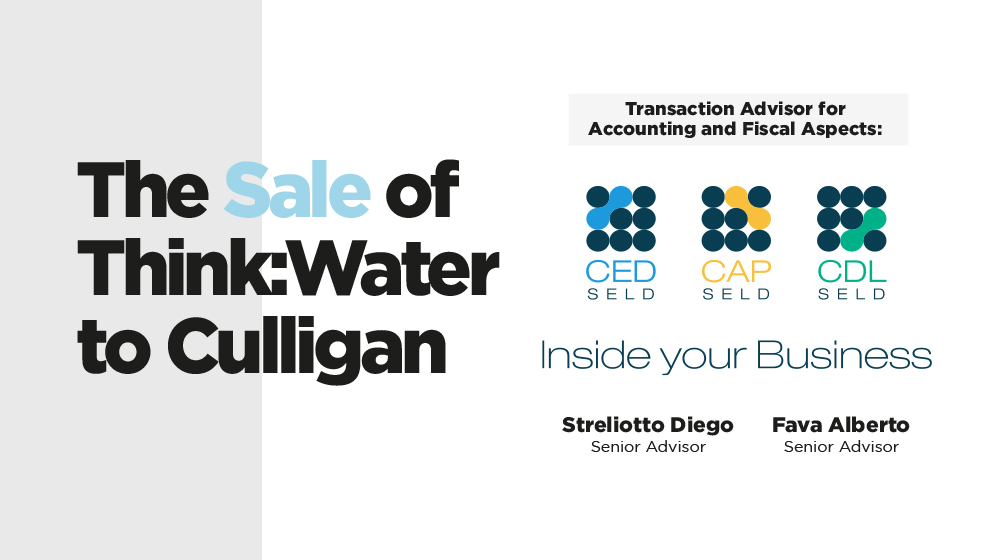 The Sale of Think:Water to Culligan