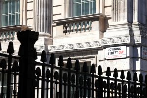 Number 10 Downing Street outside view