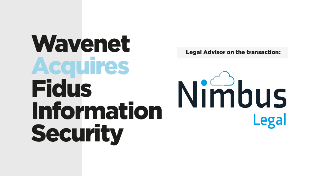 Nimbus Legal advised on the transaction.