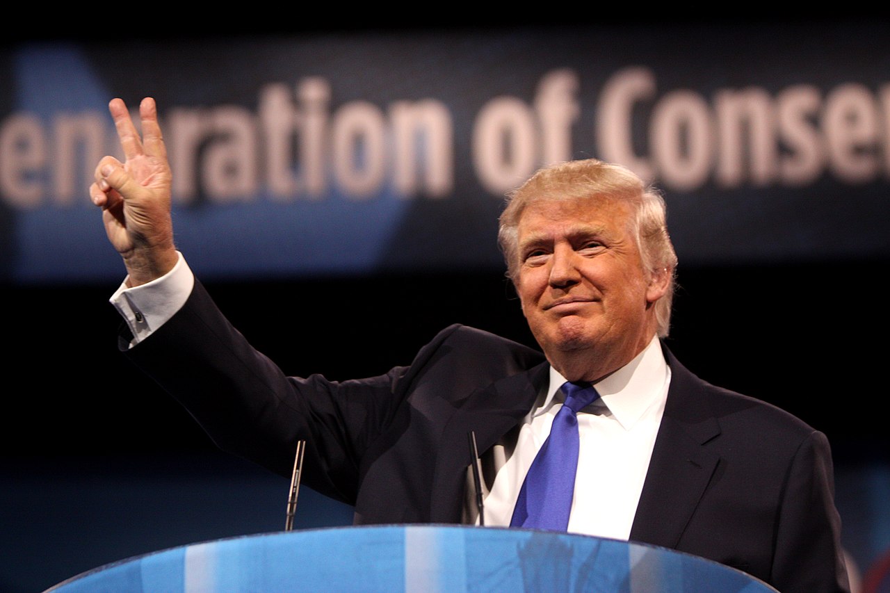 Donald Trump speaking at CPAC 2013.