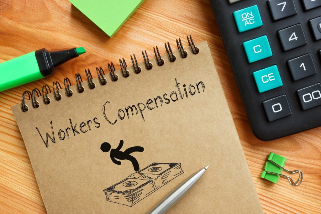 Is it possible to file a workers' compensation claim for an injury at a client's home?