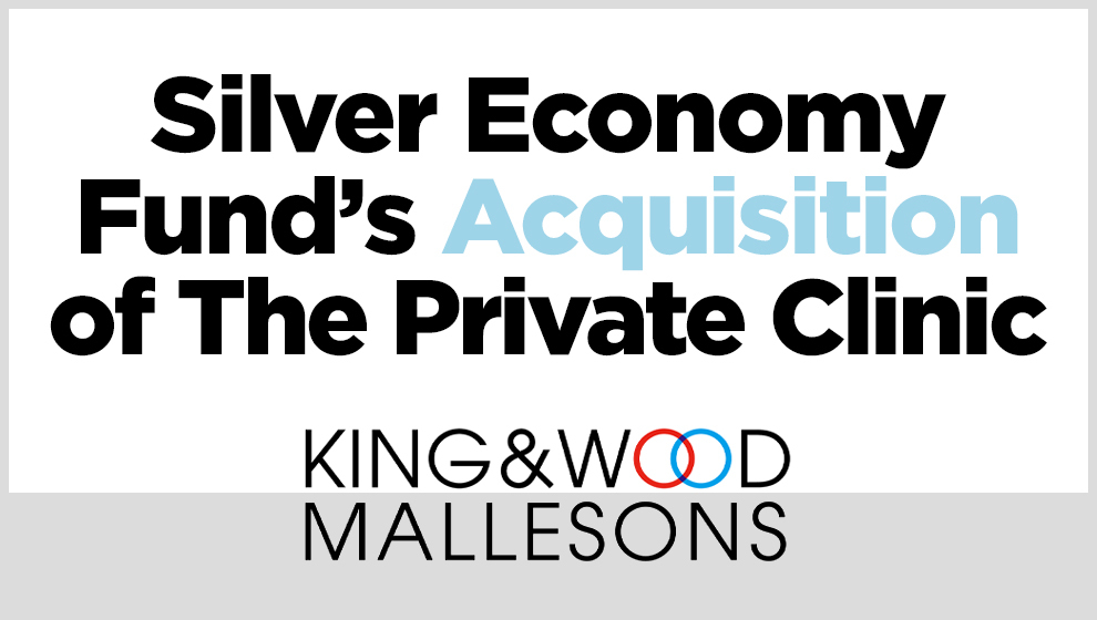 King & Wood Mallesons advised on the deal.