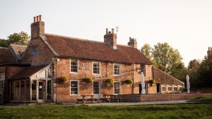 The Alice Hawthorn Inn in Nun Monkton, Yorkshire, England.