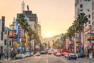 walk of fame hollywood boulevard in los angeles