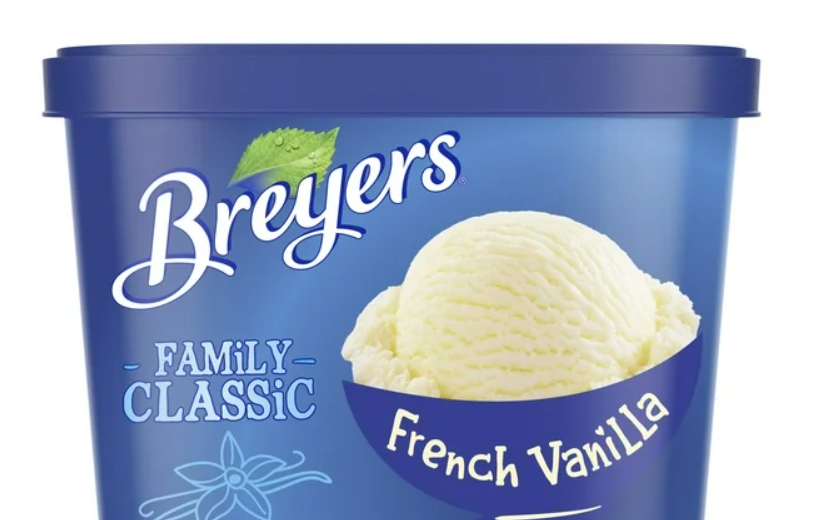 Breyers family classic vanilla ice cream