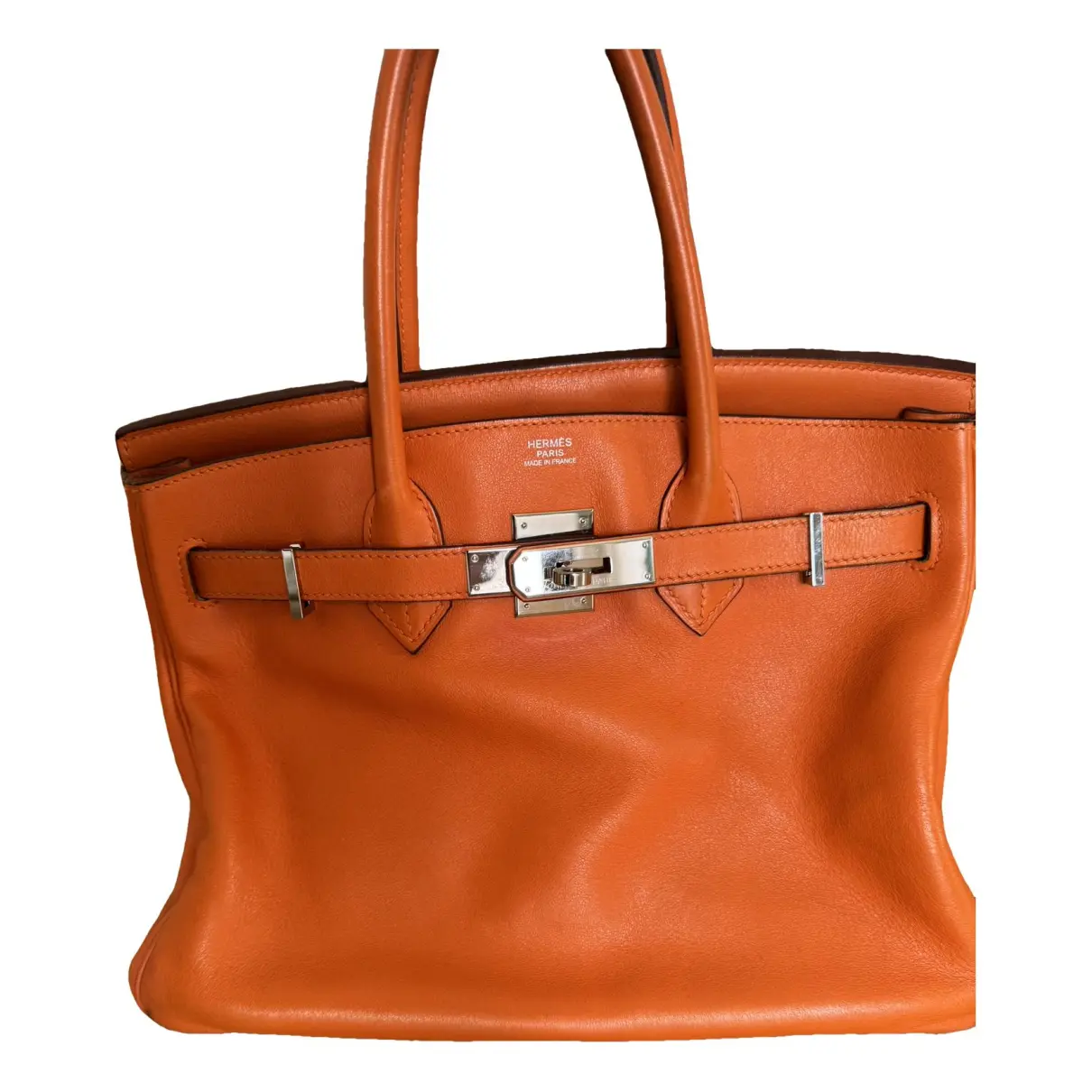 hermes birkin 30 leer oranje handtas 44081706 1 3