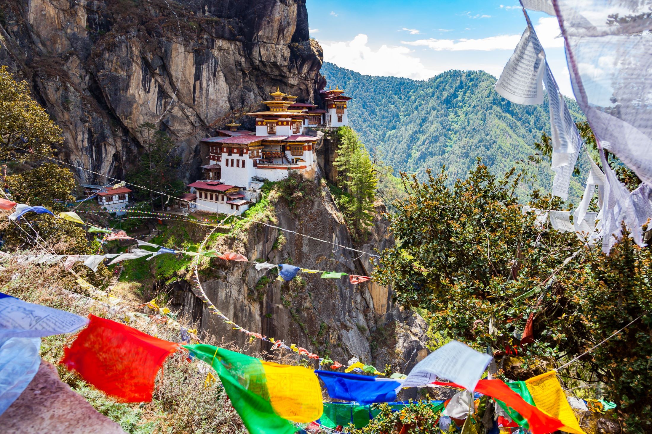 A landscape image of Bhutan