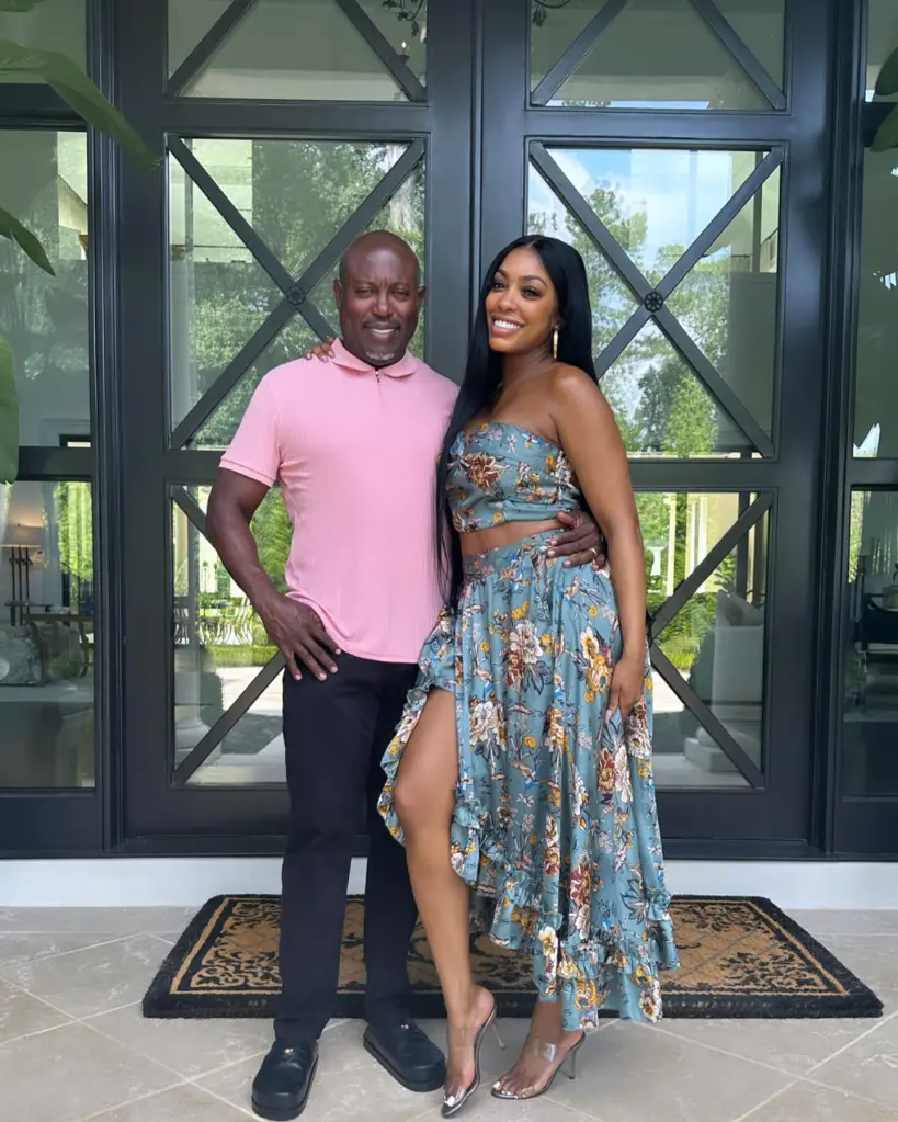 Simon Guobadia and Porsha Williams