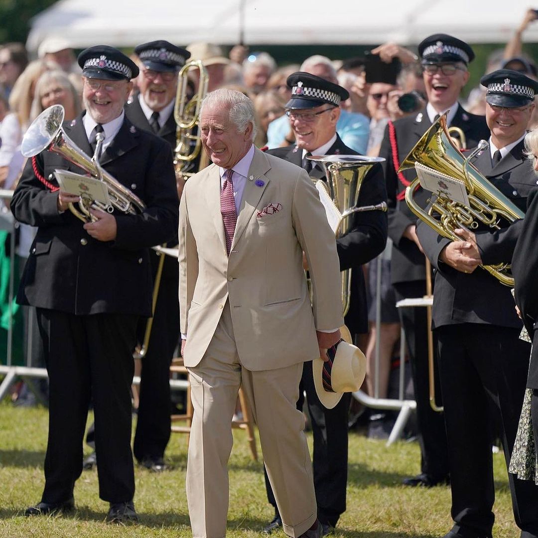 King Charles visits the 140th Sandringham Flower Show in 2023