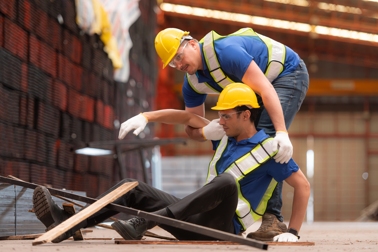 warehouse employee was injured in an accident