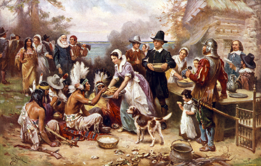 pilgrims thanksgiving