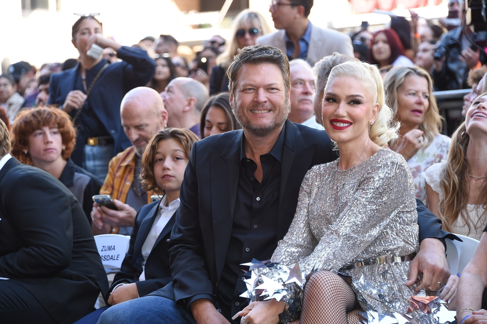 Blake Shelton and Gwen Stefani